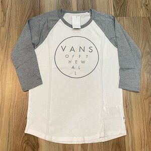 Vans Ring Around Vans 3/4 Sleeve Tee T-Shirt